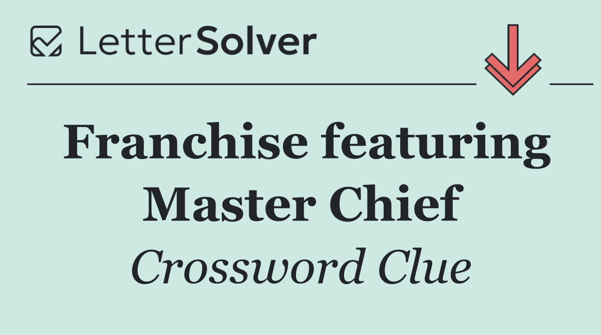 Franchise featuring Master Chief