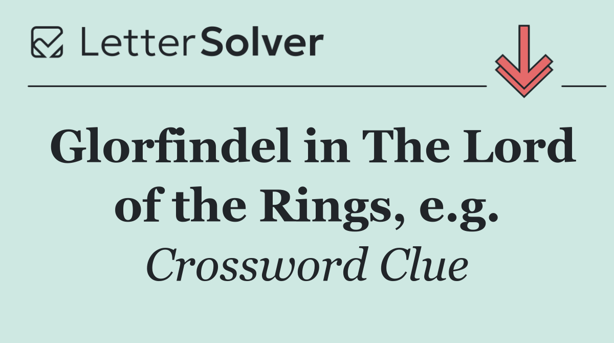 Glorfindel in The Lord of the Rings, e.g.