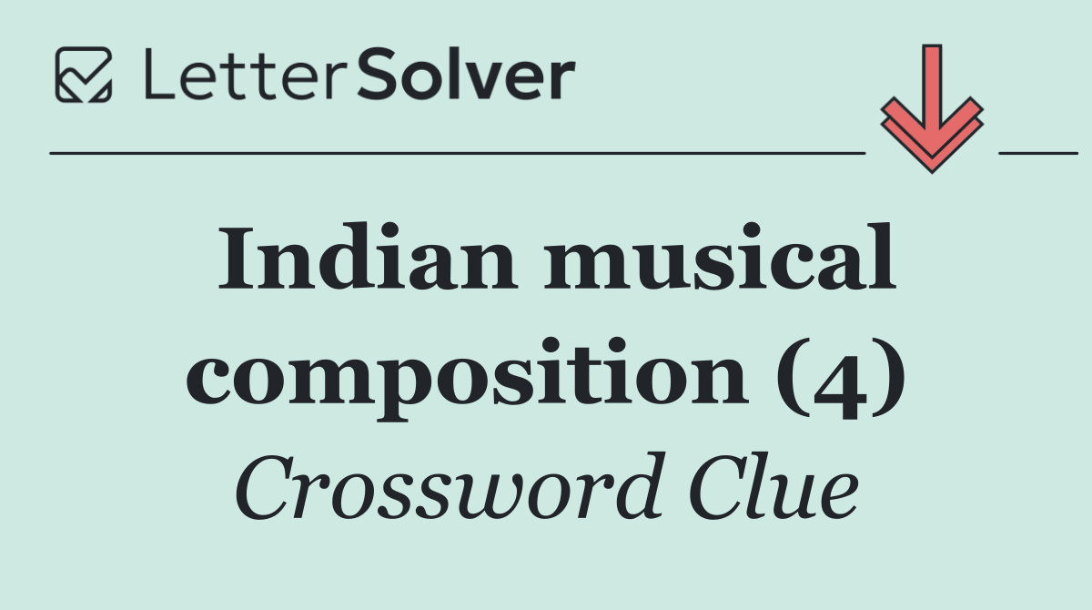 Indian musical composition (4)