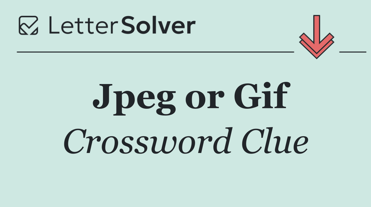 Jpeg or Gif