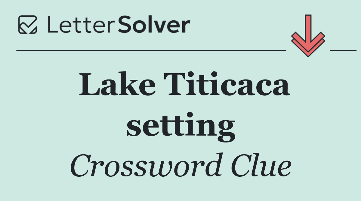 Lake Titicaca setting