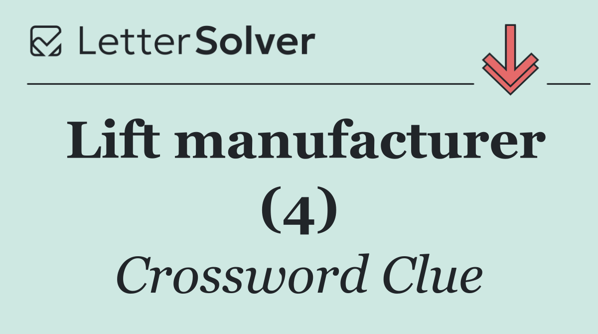 Lift manufacturer (4)