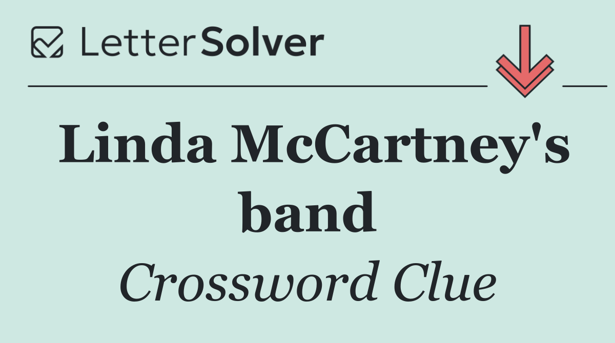 Linda McCartney's band