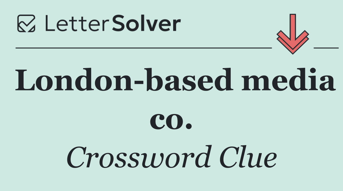 London based media co.