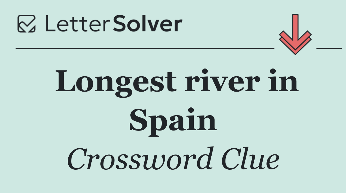 Longest river in Spain