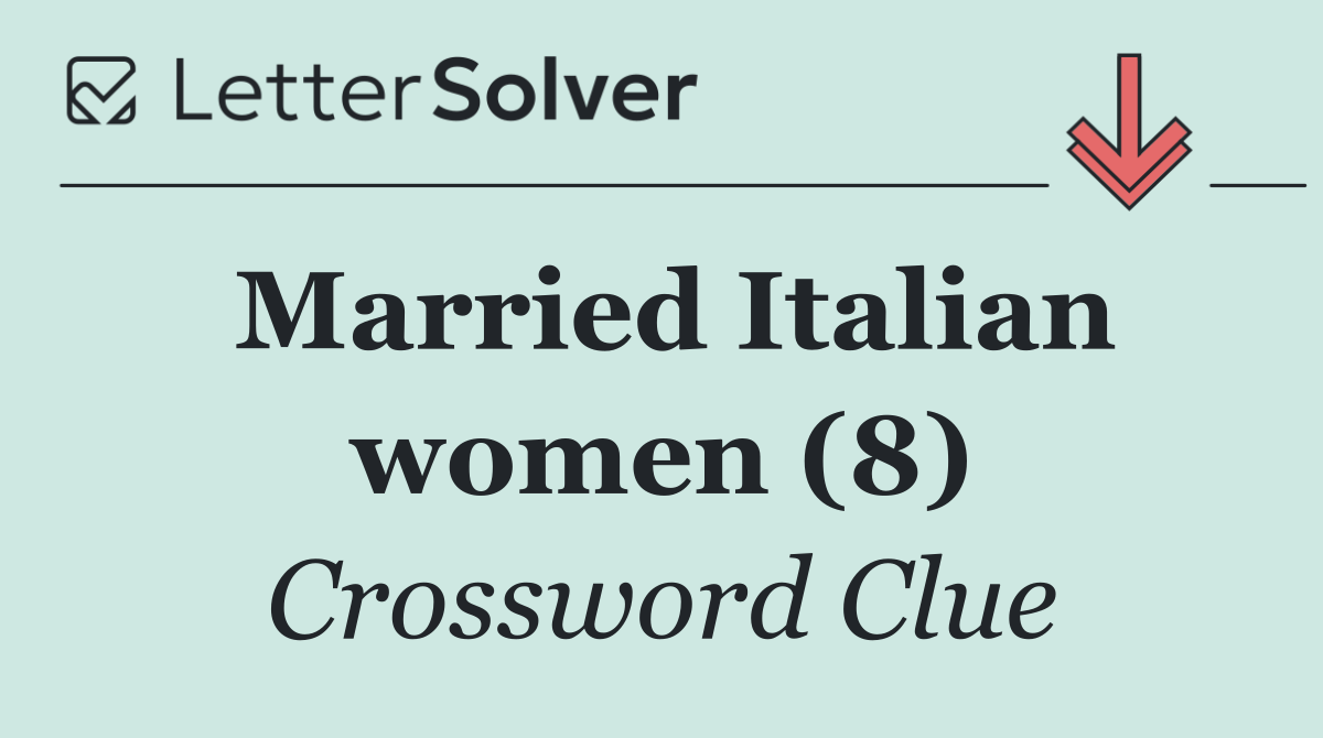 Married Italian women (8)