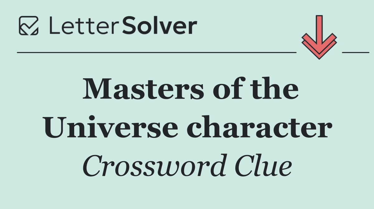 Masters of the Universe character