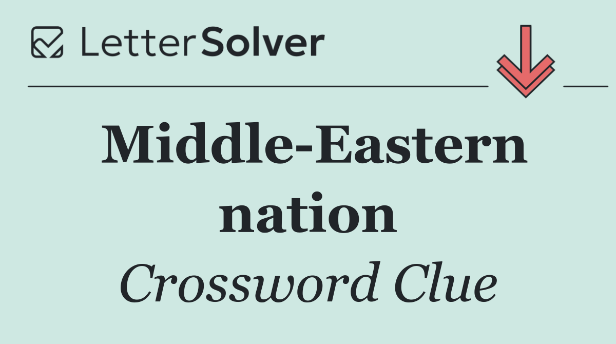 Middle Eastern nation