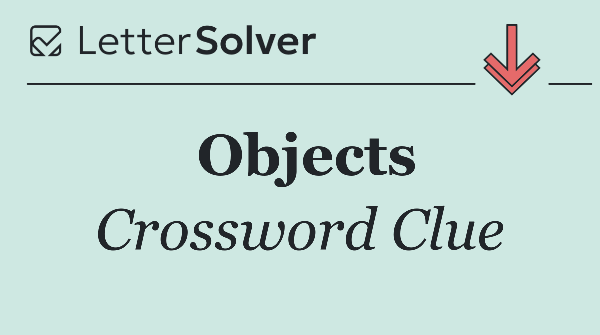 Objects