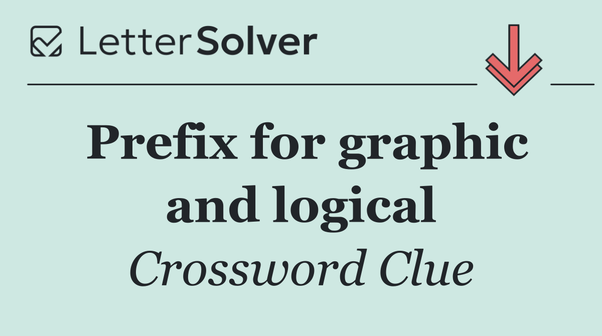 Prefix for graphic and logical