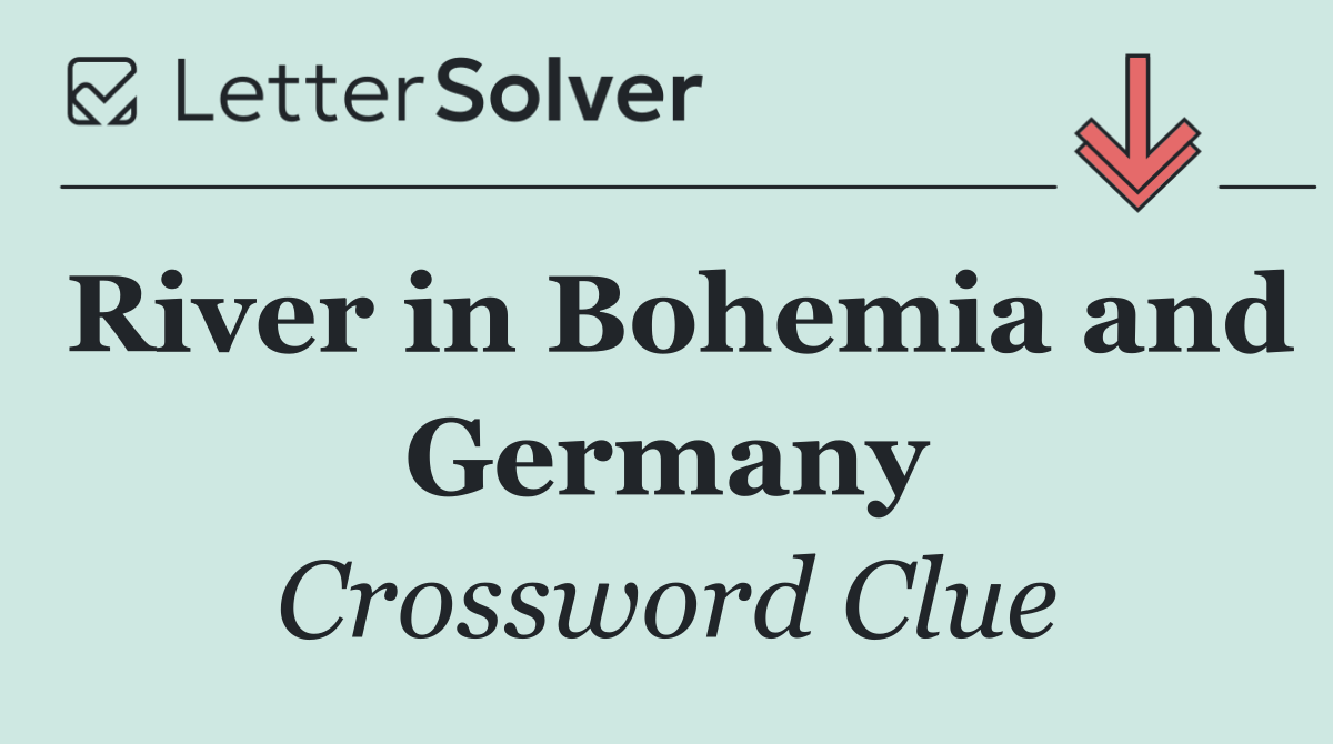 River in Bohemia and Germany