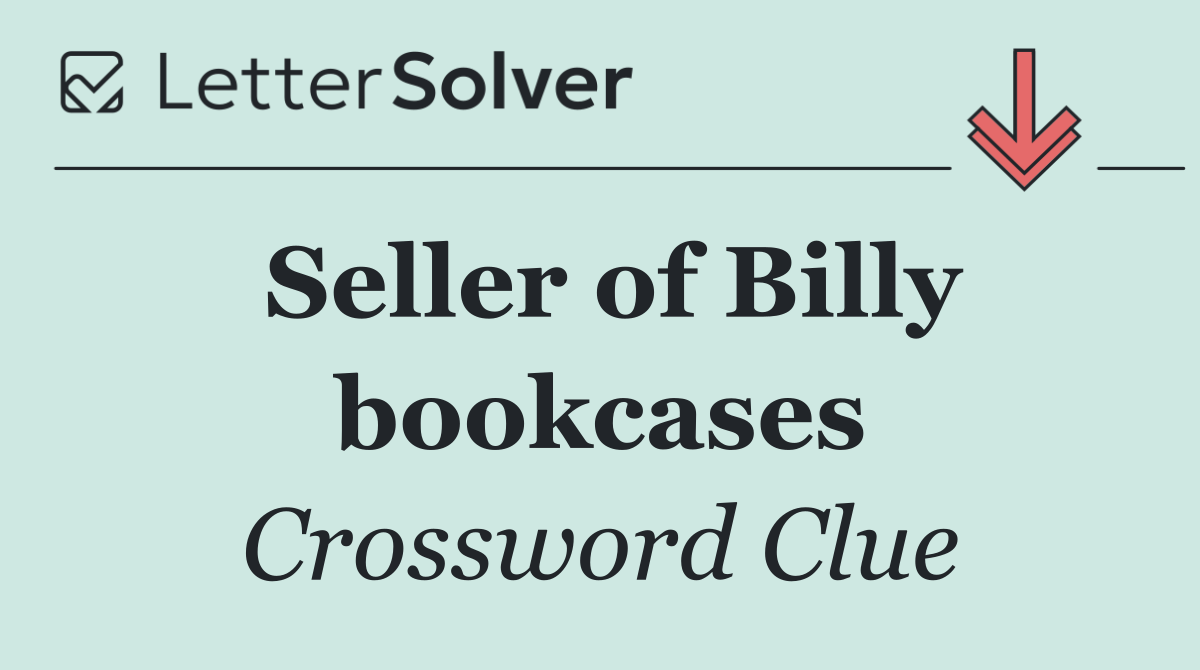 Seller of Billy bookcases