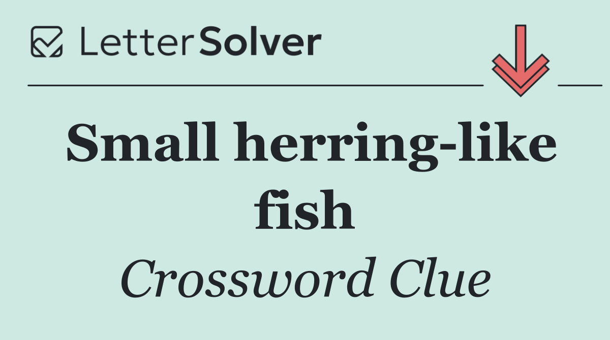 Small herring like fish