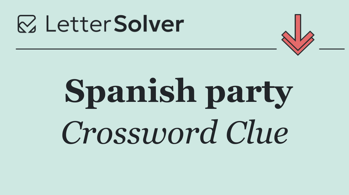 Spanish party