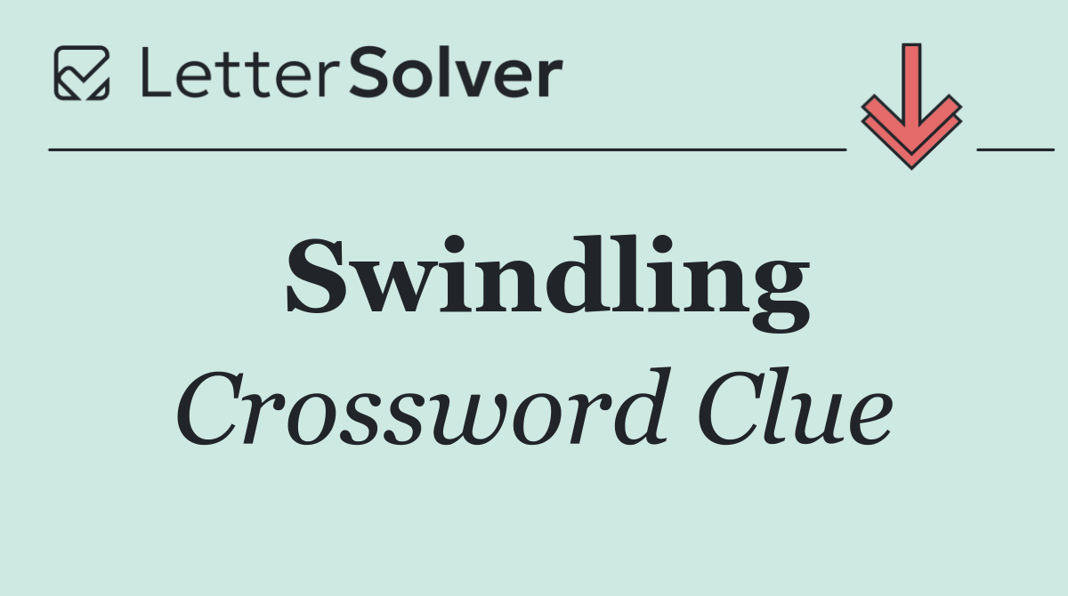 Swindling