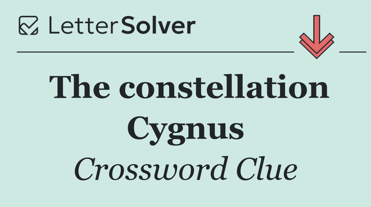 The constellation Cygnus