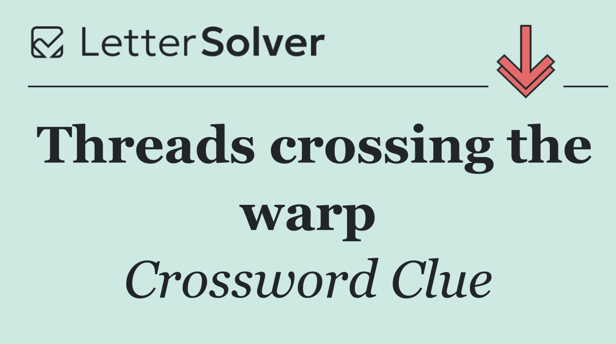 Threads crossing the warp