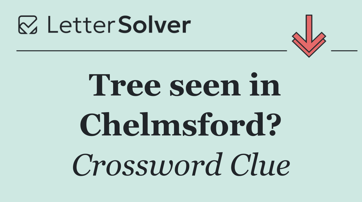 Tree seen in Chelmsford?