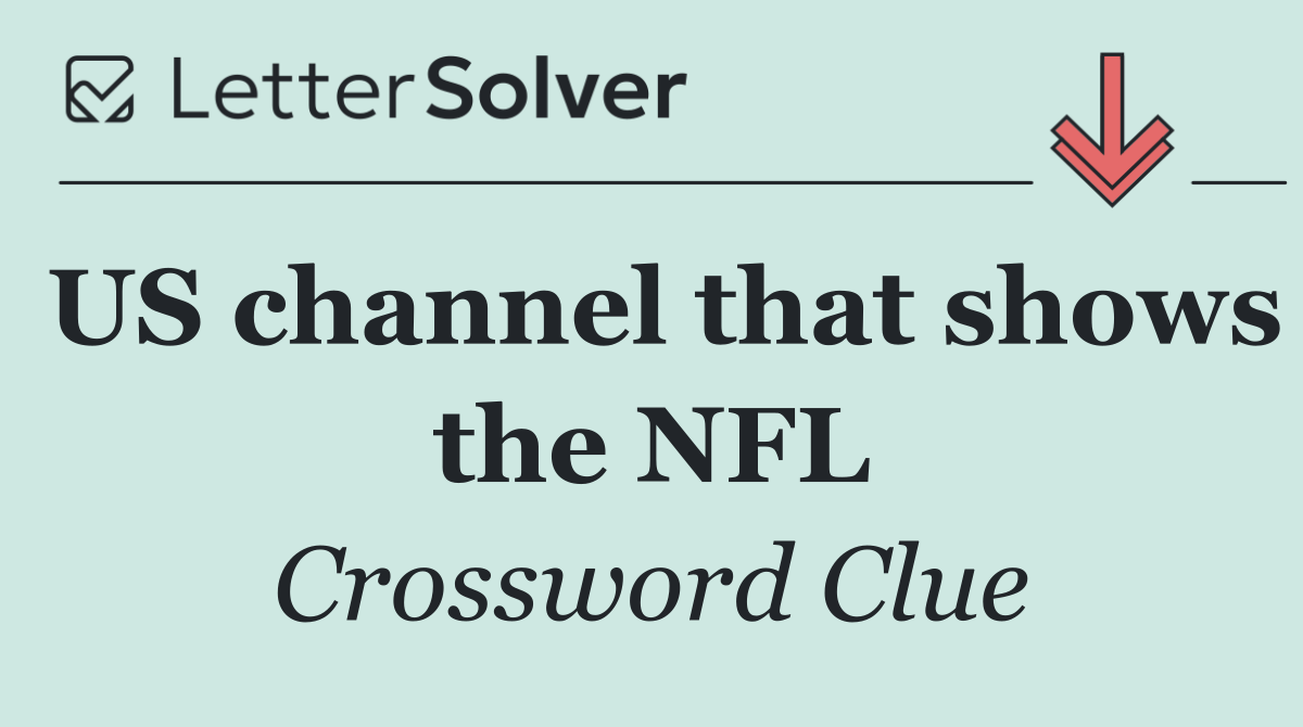US channel that shows the NFL