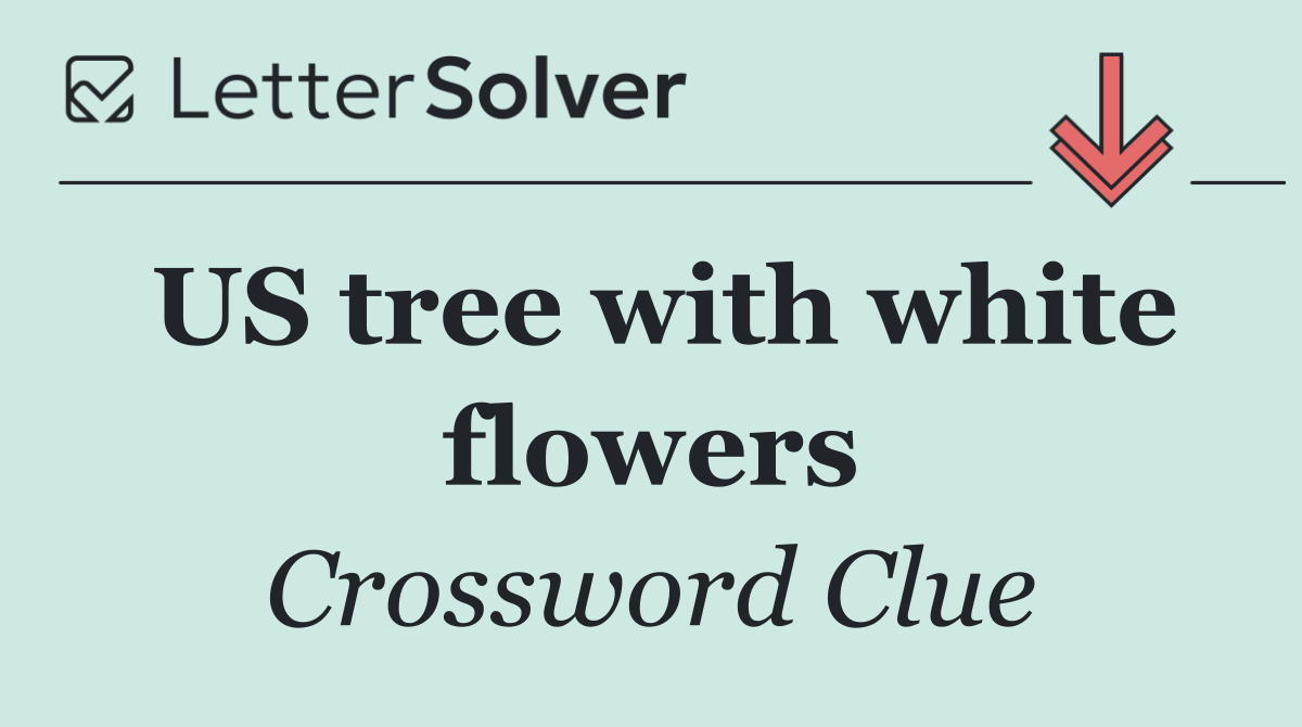 US tree with white flowers