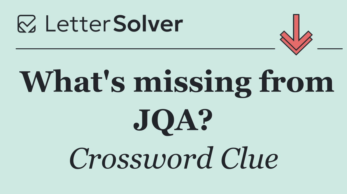 What's missing from JQA?