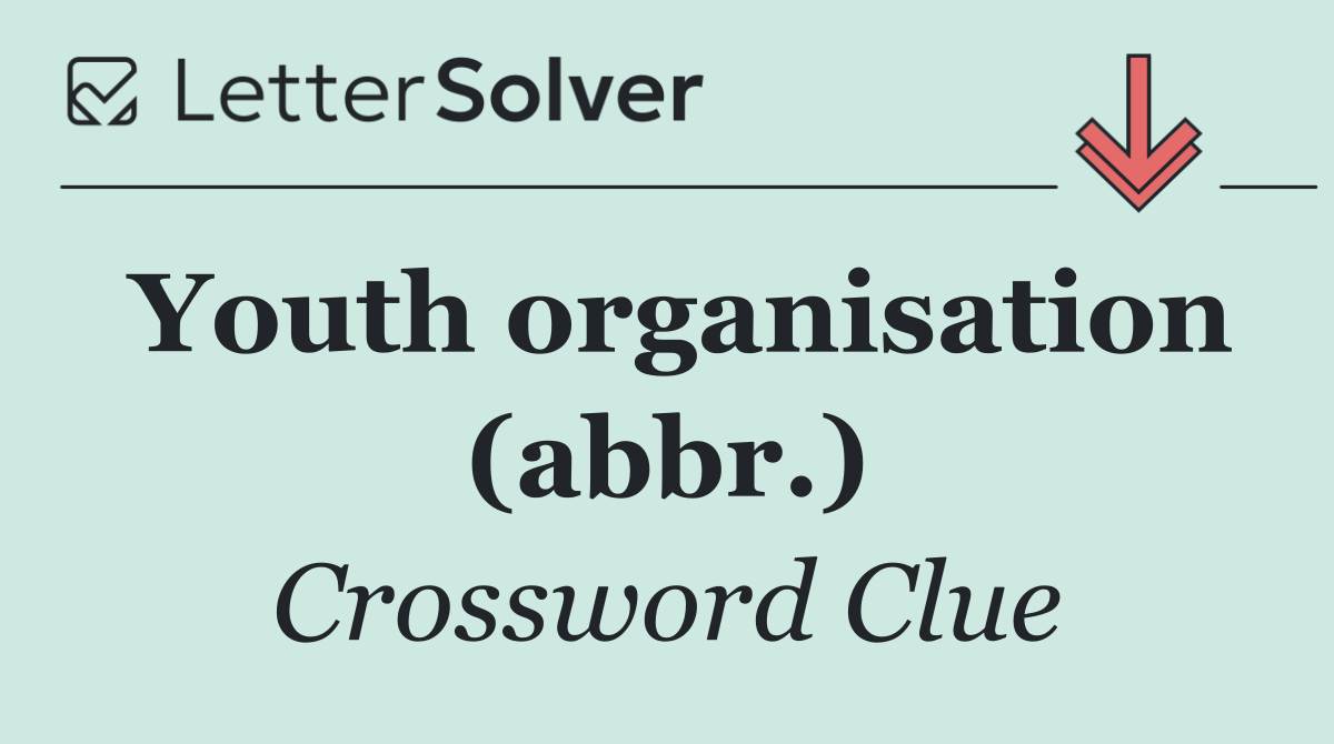 Youth organisation (abbr.)