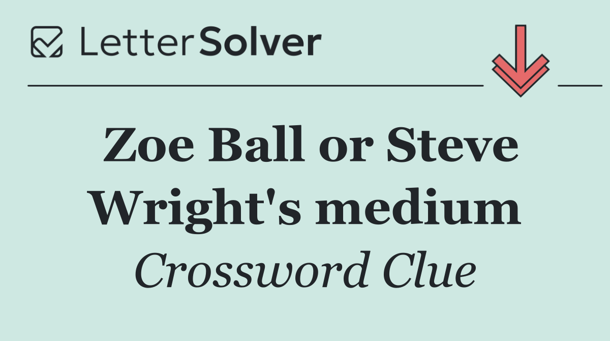 Zoe Ball or Steve Wright's medium