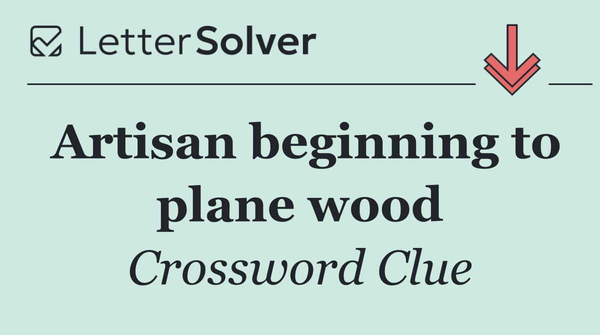 Artisan beginning to plane wood