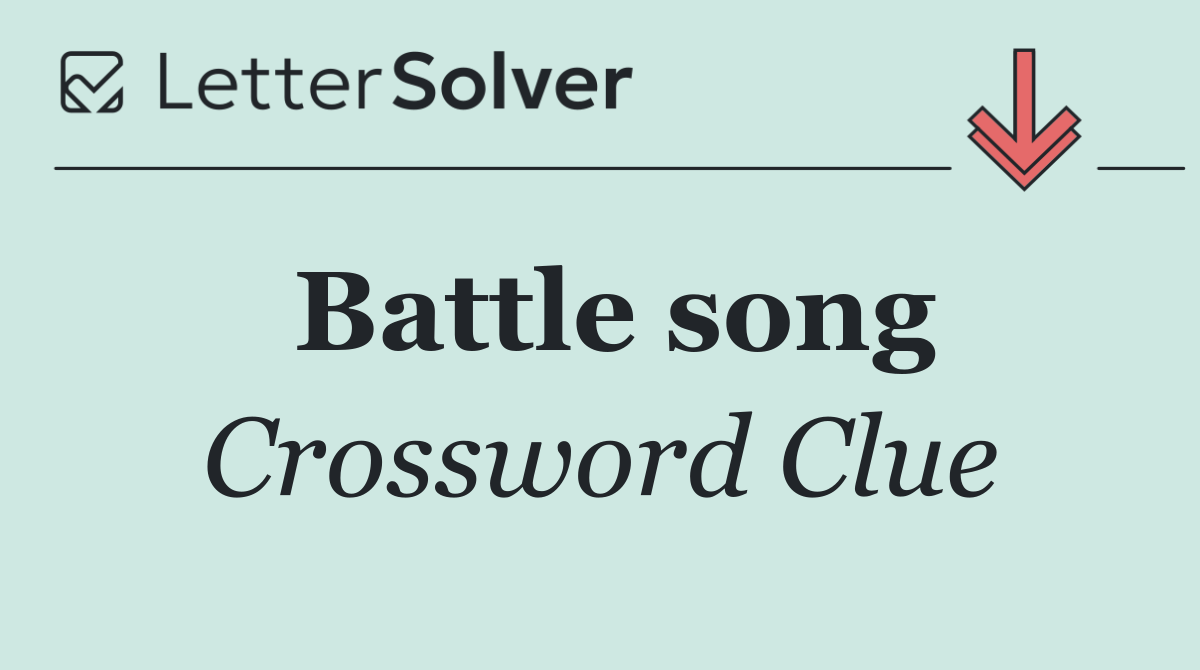 Battle song