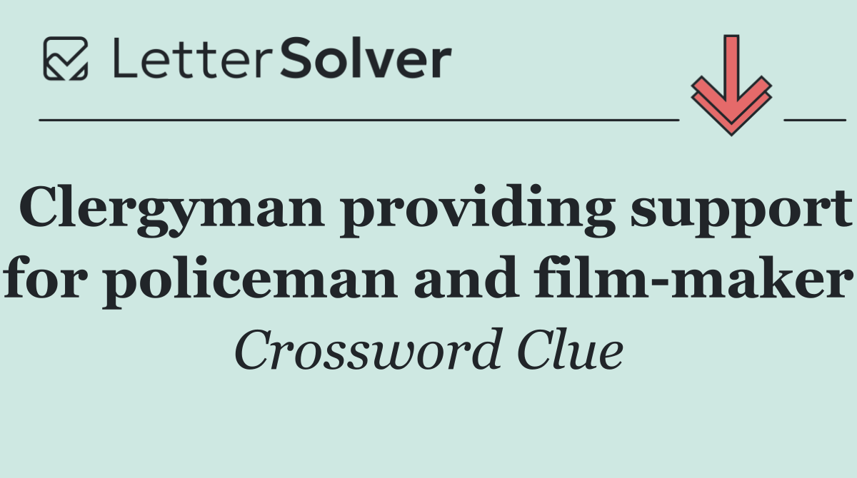Clergyman providing support for policeman and film maker
