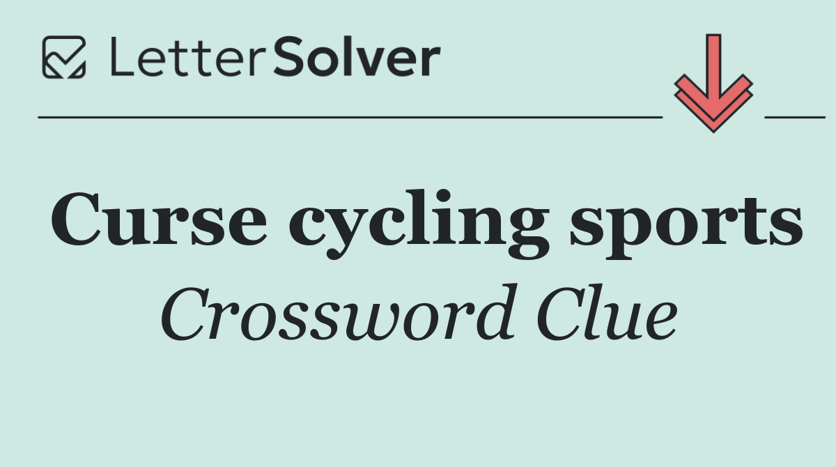Curse cycling sports