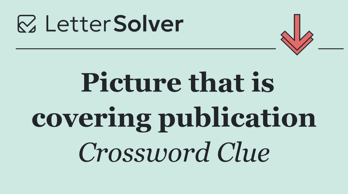 Picture that is covering publication