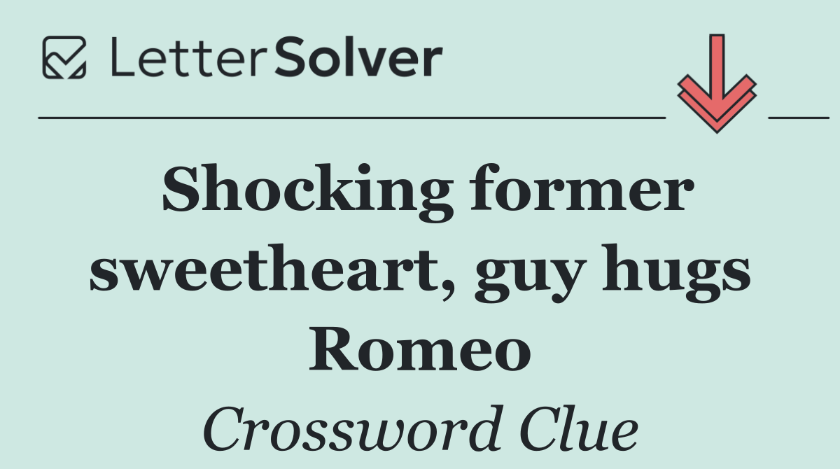 Shocking former sweetheart, guy hugs Romeo