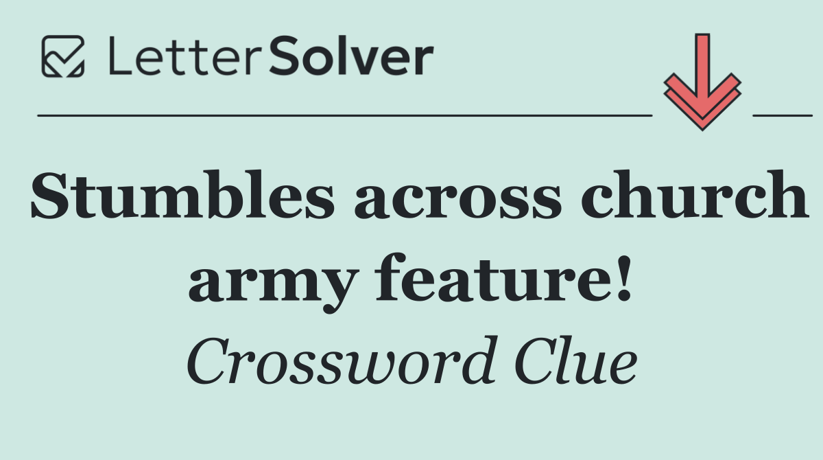 Stumbles across church army feature!