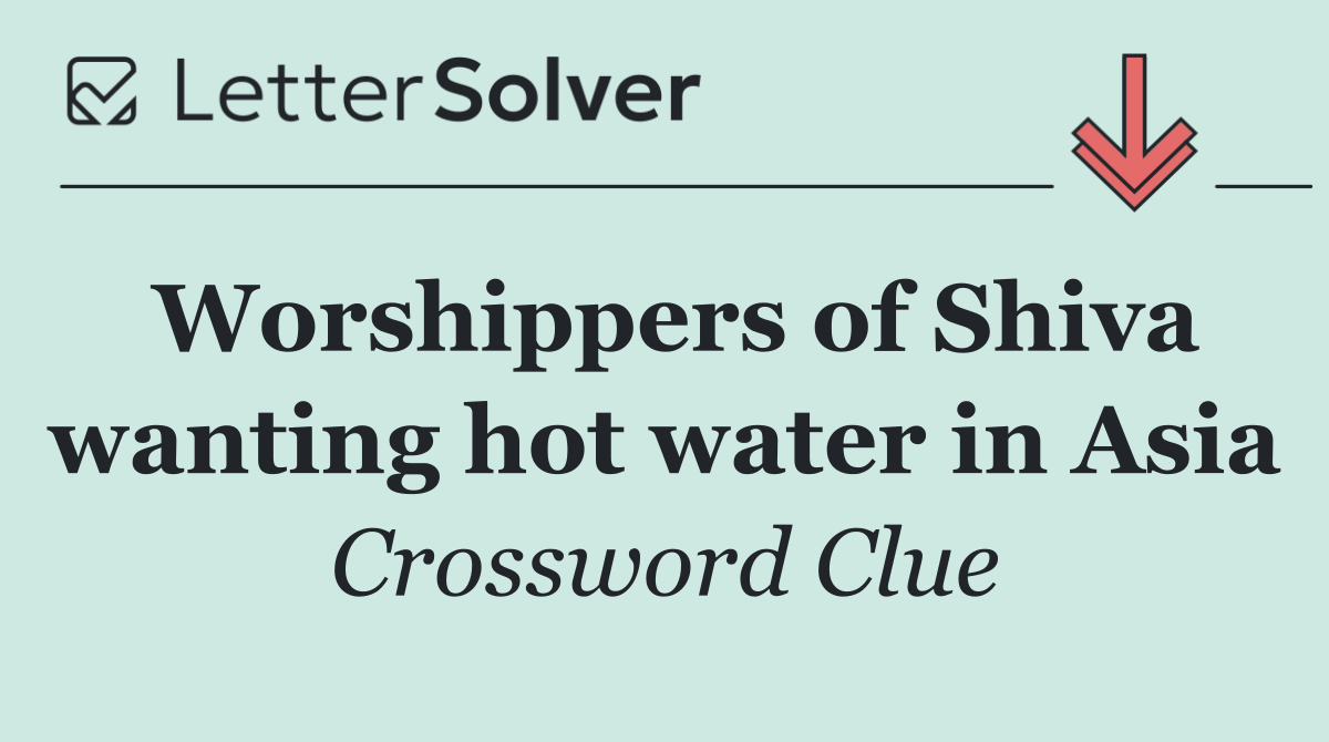 Worshippers of Shiva wanting hot water in Asia