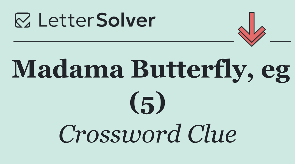 Madama Butterfly, eg (5)