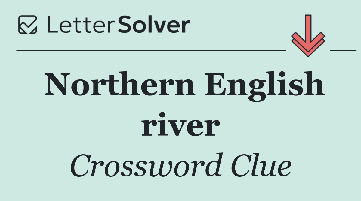 Northern English river