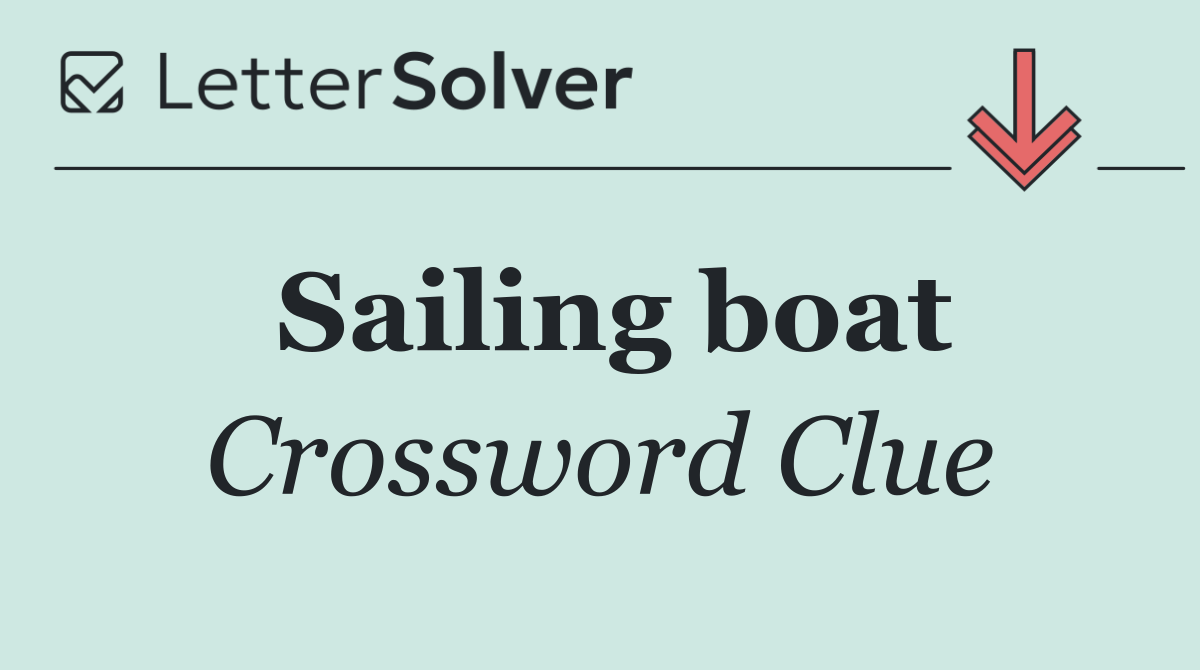 Sailing boat