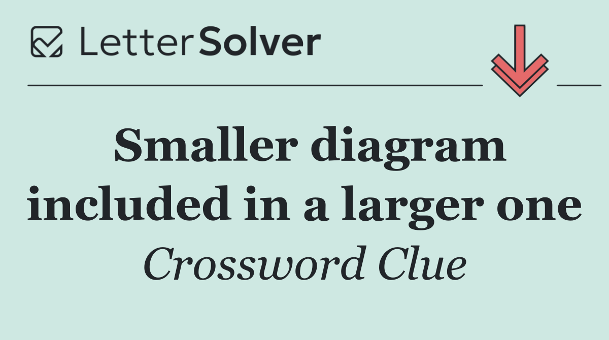 Smaller diagram included in a larger one