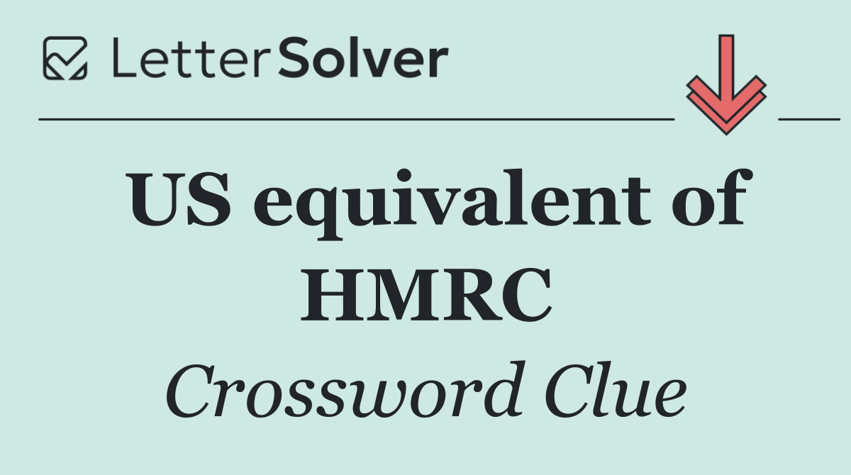 US equivalent of HMRC