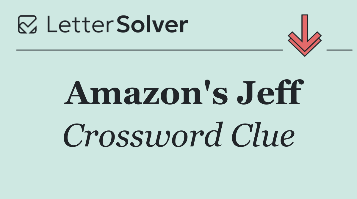 Amazon's Jeff