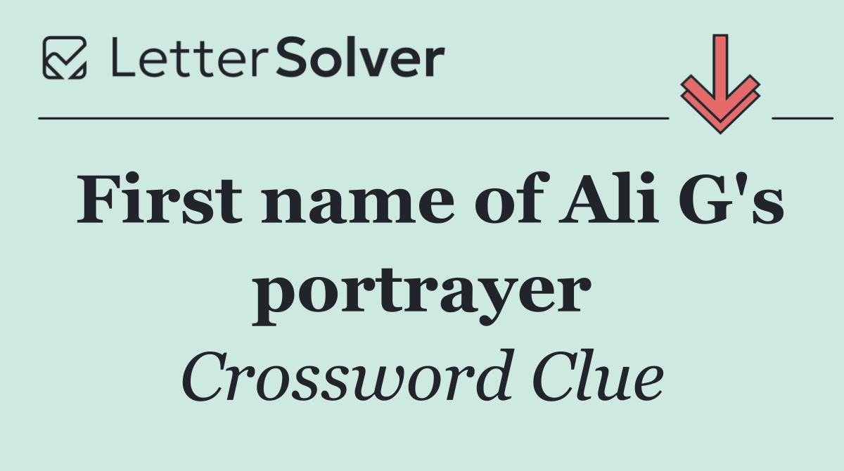 First name of Ali G's portrayer