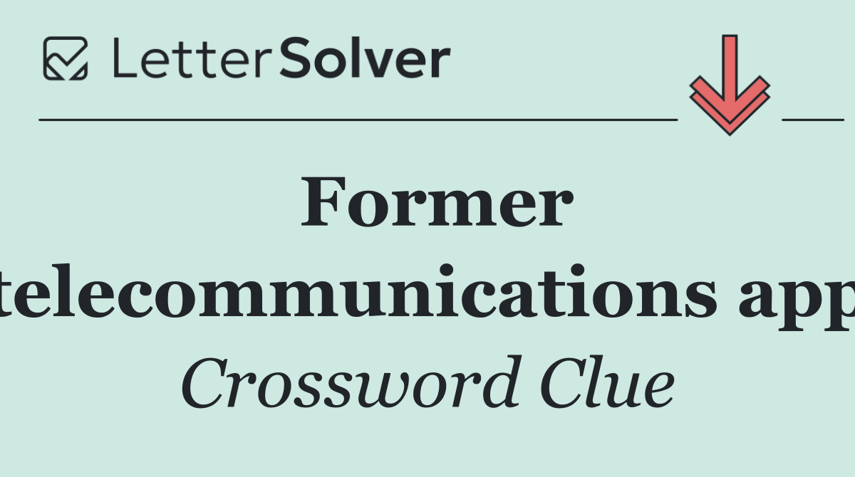 Former telecommunications app