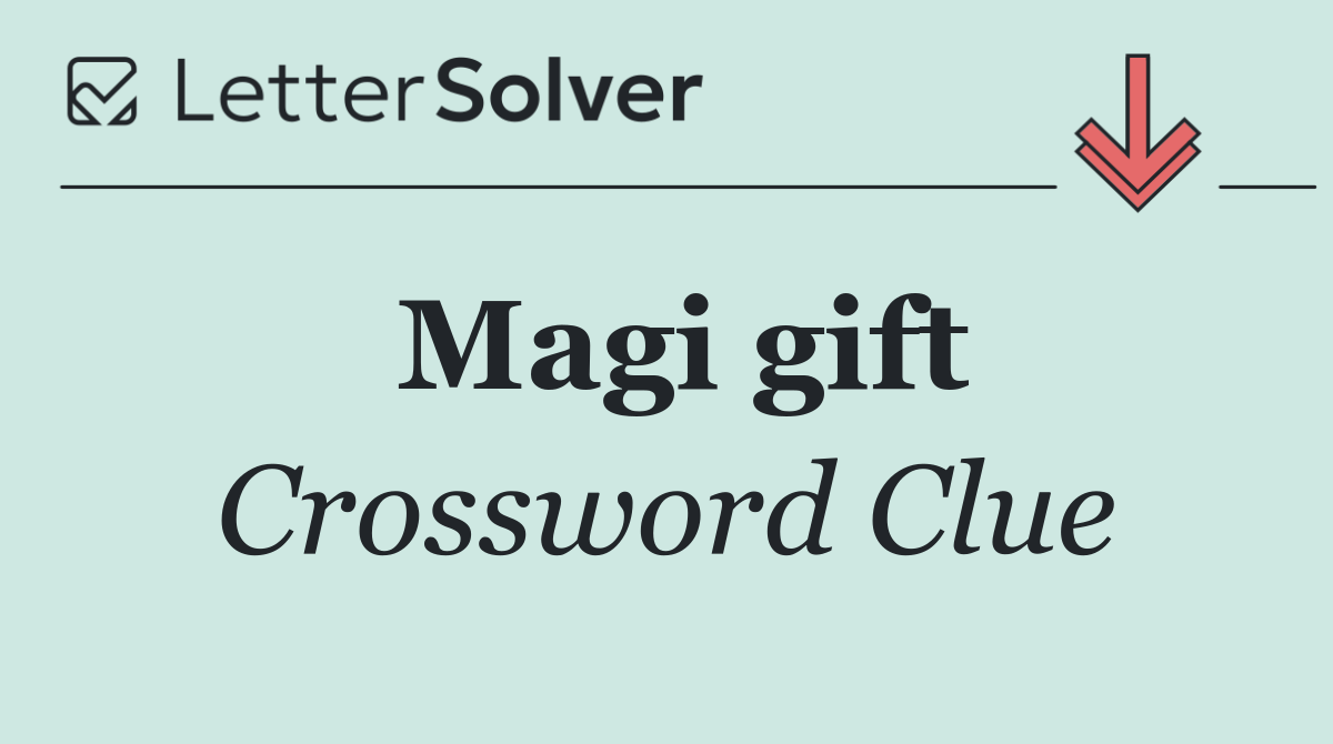 Magi gift
