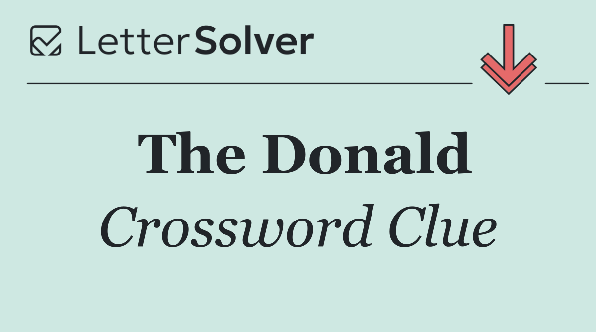 The Donald