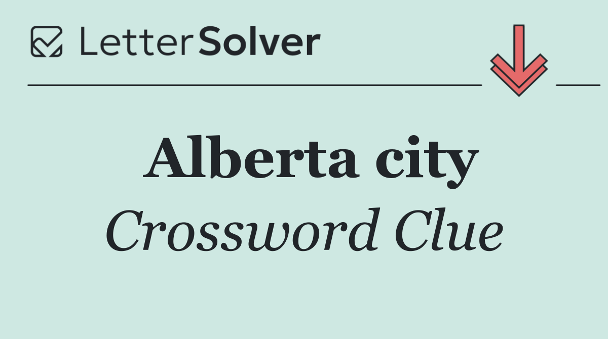 Alberta city