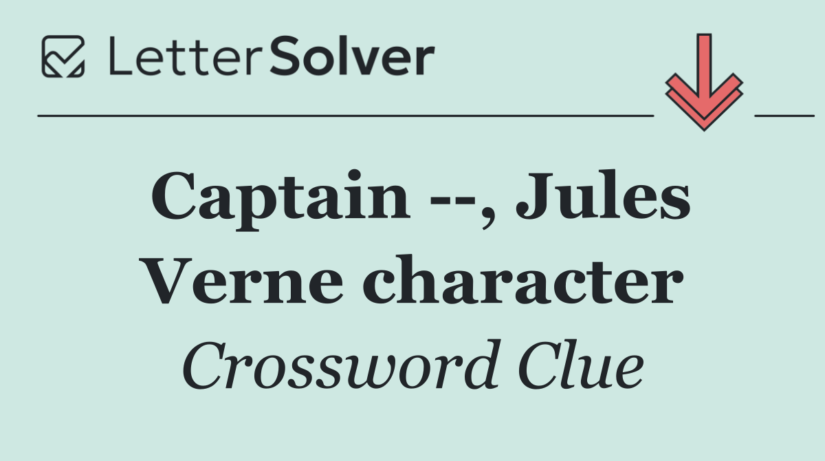 Captain   , Jules Verne character
