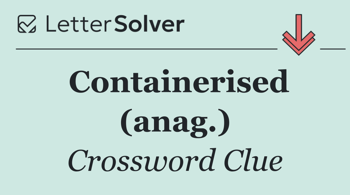 Containerised (anag.)