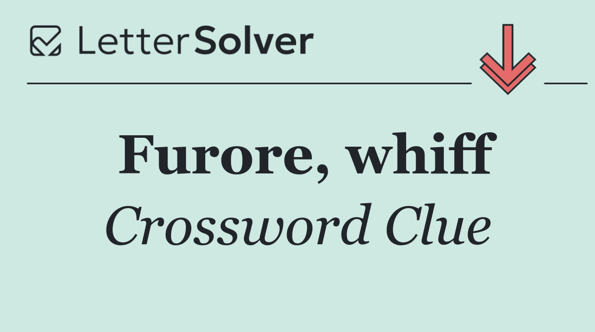 Furore, whiff