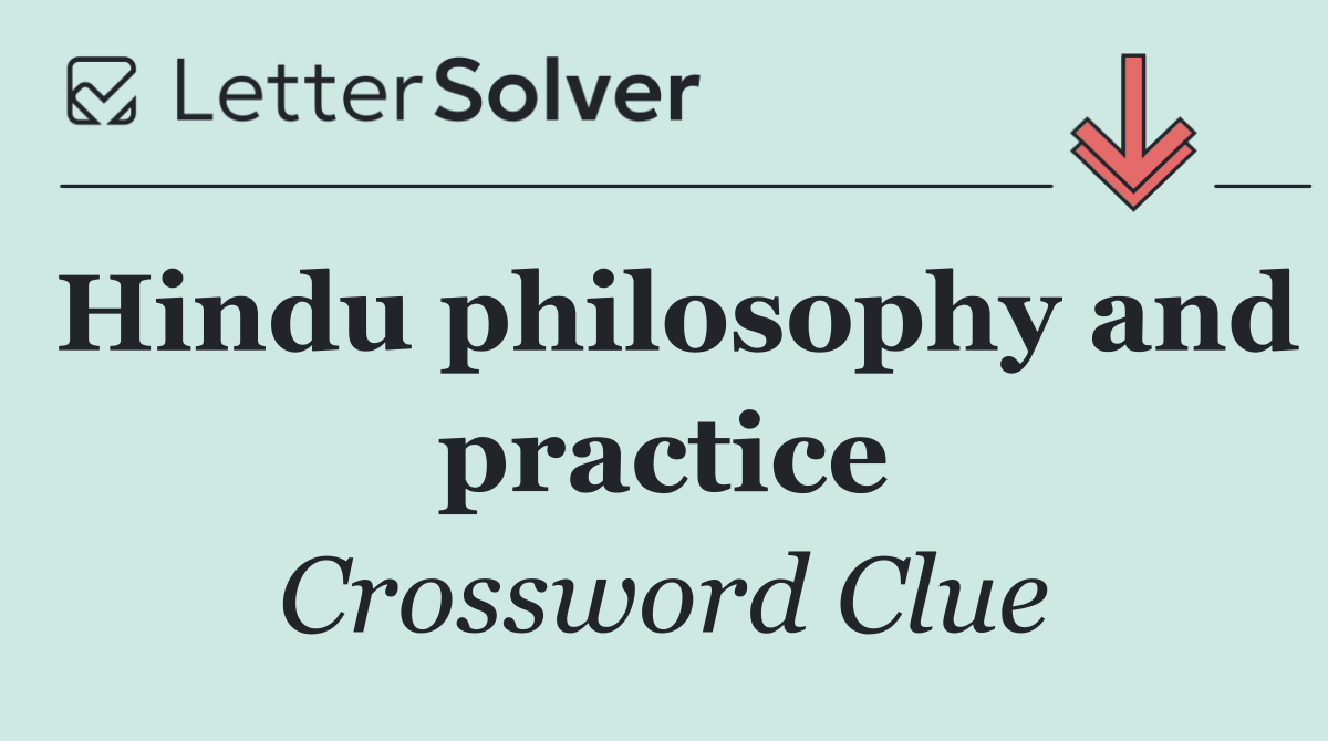 Hindu philosophy and practice